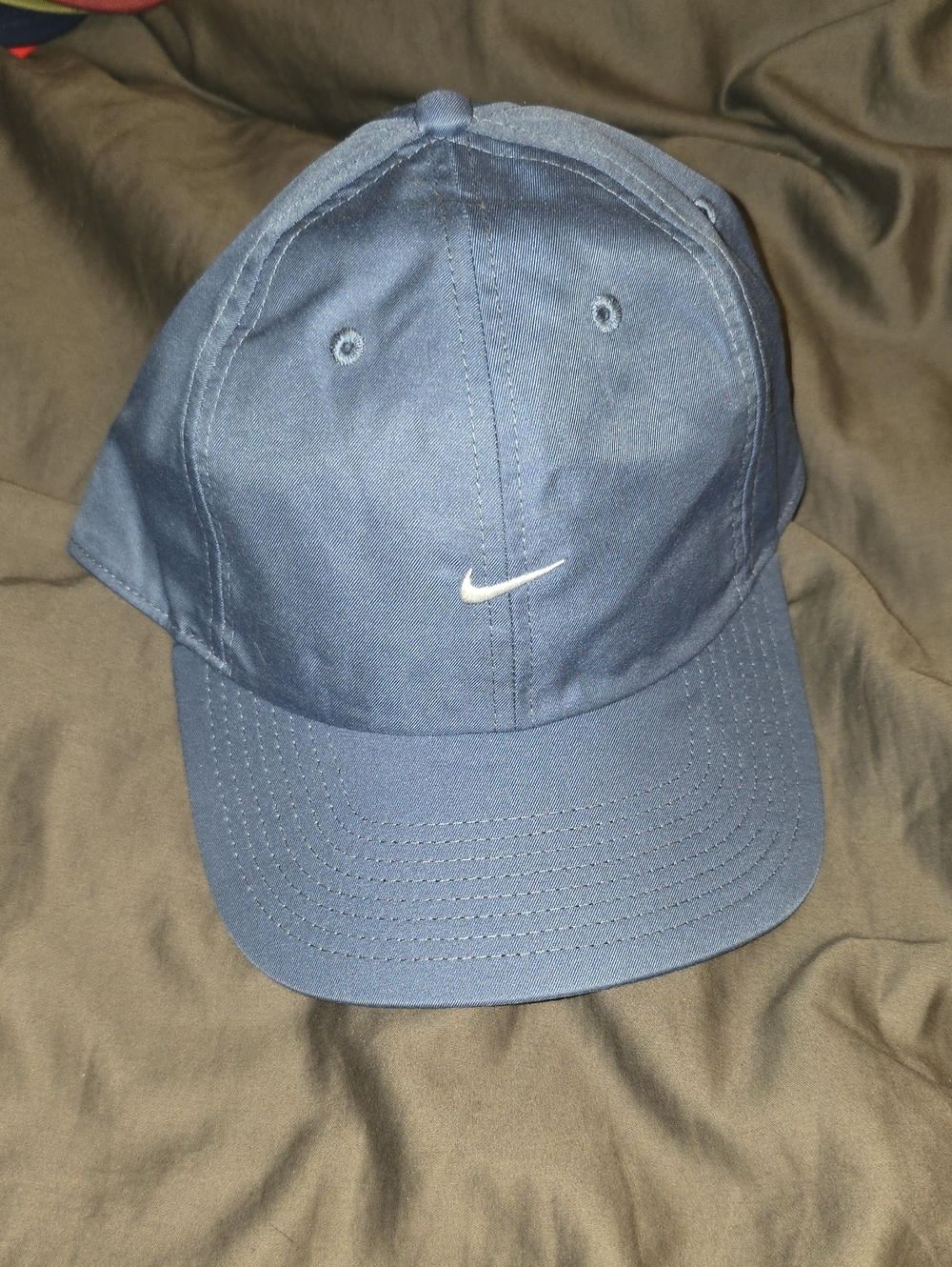 Nike Navy Blue Swoosh Baseball Cap
